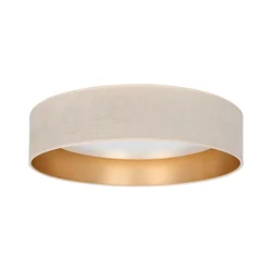 Brilagi-LED Stropno svetlo VELVET SIMPLE LED/24W/230V 4000K prečnik 45 cm krem./zlatna