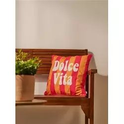 Sinsay - Jastučnica sa natpisom „Dolce Vita” - šareno