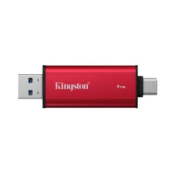 Kingston dvojni prenosni/1TB/SSD/zunanji/rdeč/5R SPSD/1TB