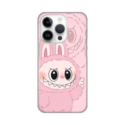 Silikonska maska za iPhone 14 Pro 6.1 Print, La Bubu, Roze