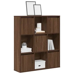 Regal za knjige boja hrasta 89x24x101,5 cm konstruirano drvo