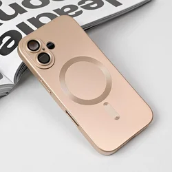 Maska za iPhone 17 6.3 Magsafe Chrome, Zlatne boje