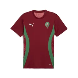 Mens Puma Morocco Pre-match Jersey, Red, Size S, Sport