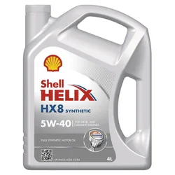 SHELL Helix HX8 5W-40 potpuno sintetičko motorno ulje, 4 l