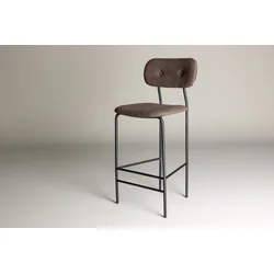 Venture Design Barski stol Ralf 49x47x105 cm rjav