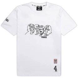 The Beatles Meyba Embroidered White L Majica