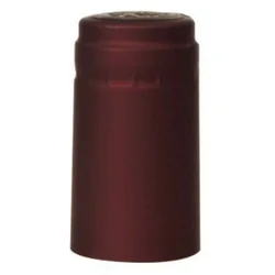 Pvc kapice za flaše 31x60 mm bordo