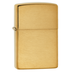 Zippo vžigalnik 168 Brushed Brass Armor