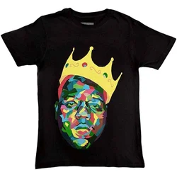 Notorious B.I.G. Majica Crown Unisex Black L