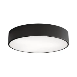 LED stropno svetlo CLEO, 43 W, 230 V, 4000 K, prečnik 40 cm, crno
