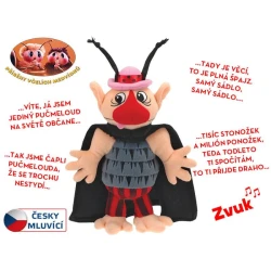 Čebelica Medvedki Pravljice Pucmeloud pliš 37 cm češko govoreči na baterije