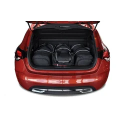 KJUST Komplet 4 kosov potovalnih torb AERO za CITROEN DS4 HATCHBACK 2011-2015
