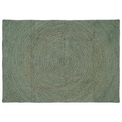 Tepisi za područja Maslinastozelena 140 x 200 cm Juta