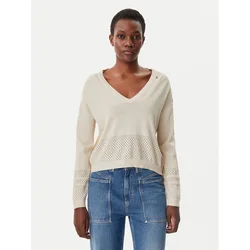 Gaudi Pulover 511BD53022 Bež Regular Fit