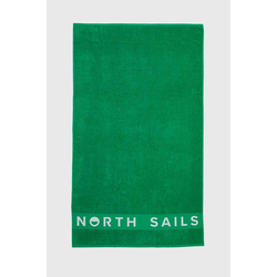 Bombažna brisača North Sails 98 x 172 cm zelena barva, 623267