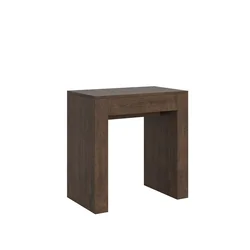 Ityhome Ityhome 78 x 80 konzolna miza rjava, (20847572)