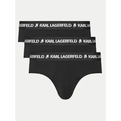 Karl Lagerfeld Spodnje hlačke črna/bela