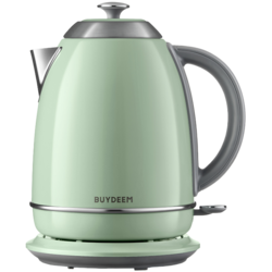 BUYDEEM Electric Kettle, model K640, color Cozy Greenish, EU