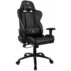 Arozzi Inizio PU gaming stol, črn/siv (INIZIO-PU-BKGY)