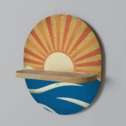shumee SUNNY SLIDE Ovalna polica