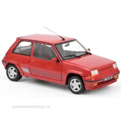 NOREV Renault 5 Supercinq GT Turbo - Red - 1989, 1:18