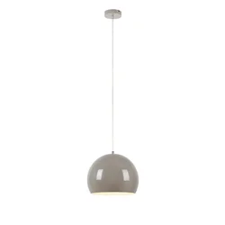 Markslöjd 108986 - Luster na sajli POP 1xE27/40W/230V, prečnik 28 cm, siva