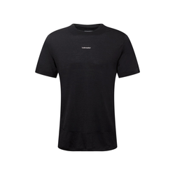 Sportska majica kratkih rukava Icebreaker Zoneknit boja: crna, jednobojni model