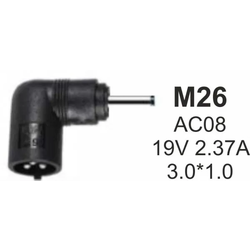 Gembird NPC-SA03 M26 Konektor za punjač, 65W-19V-2.37A, 3.0x1.1mm