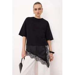 Trendyol Milla Ženska majica TWOSS26TS00296, Crna