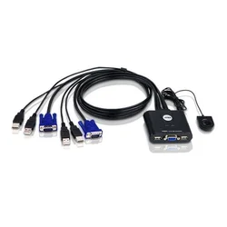 NEDIS Switch sa kablovima CS22U-AT ATEN 2-port USB KVM