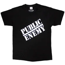 Public Enemy Logo Black XL Majica