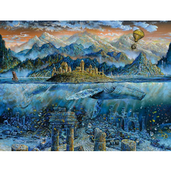 Ravensburger - Puzzle Wisdom Whale - 2 000 kosov