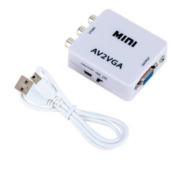 Konvertor adapter AV na VGA A2V-038
