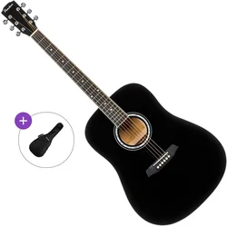 Pasadena PD-10L Basic SET Black Akustična gitara