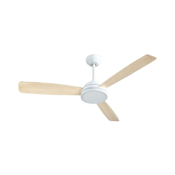 Aigostar-LED prigušiva stropni ventilator 20W/230V 2700-6500K 132cm + daljinski upravljač, bela/bež.
