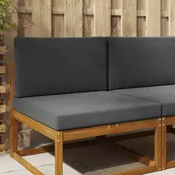 Jastuk za vanjsku sofU 2 pcs Antracit Poliester