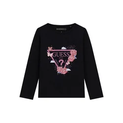 Guess Bluza K6YI24 K3732 Črna Regular Fit