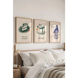 Ç-300552 - 5070 Višenamenski set dekorativnih slika (3 komada)