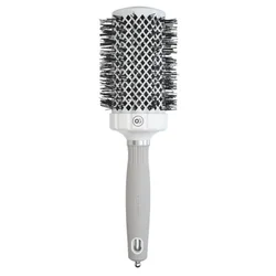 Olivia Garden Profesionalna četka za feniranje Expert Blowout Shine White&Grey, 55 mm