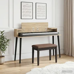 Studio radni stol Hrast sonoma 130 x 36 x 19,5 cm