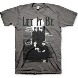 The Beatles Majica Let It Be Unisex Dark Grey L