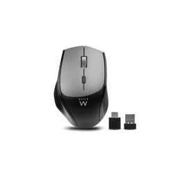 Miška Ewent Dual-Connect Silent Wireless, USB-A, USB-C,