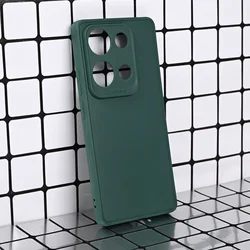 Maska za Xiaomi Redmi Note 14s 3D Camera tamno zelena