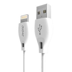 DUDAO L4L kabel USB/Lightning 2.1A 2m, belo