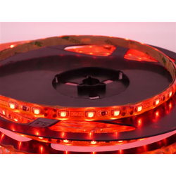Rdeč LED trak gibljiv, vodotesen