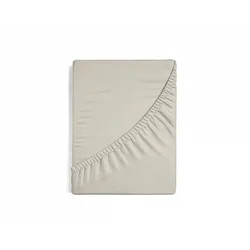 Matějovský List BED SHEET natural jersey with elastane 100x200x40