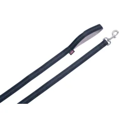 Nobby Soft Grip povodec - črn - 120 cm 25 mm