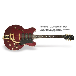 EPIPHONE električna kitara LTD.Ed. RIVIERA CUSTOM P93