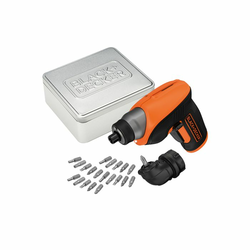 Black+Decker akumulatorski vijačnik MPP 3,6 V 20-delni set (CS3652LCAT)