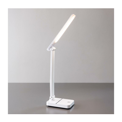 Zuma Line 1949-WH-LED Punjiva stona LED lampa, 8 W, ugrađena baterija 1200 mAh, 3000/4500/6000 K, bela